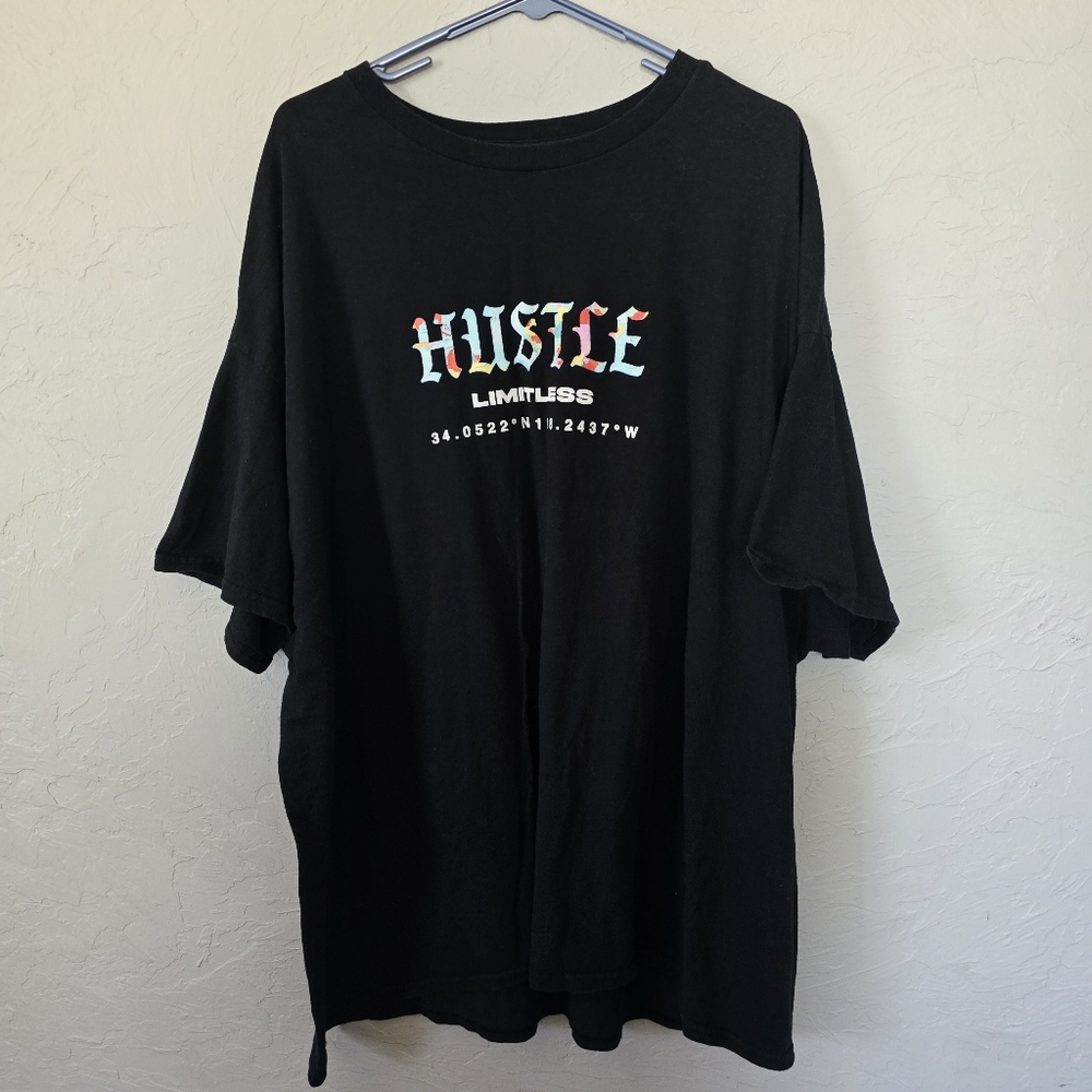 Hustle Mens Tee Shirt 3x Good condition